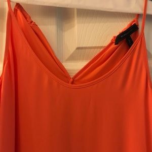 BCBGMaxAzria Coral Chiffon High/Low dress
